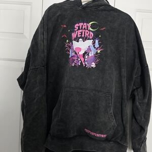 Stay Weird Graphic Hoodie